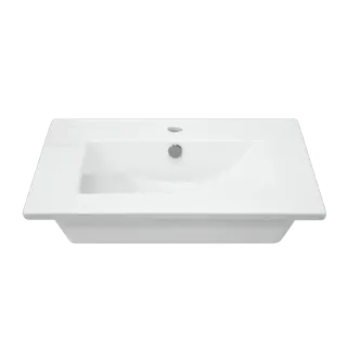 Раковина Sanita Luxe Quadro WB.FN/Quadro/60-C/WHT.G/S1 61 см